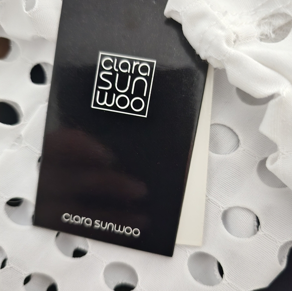 Clara Sun Woo perforated draped cardigan - Picture 4 of 7